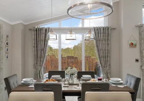 The dining area at Land Of My Fathers, Penally Grange, Penally