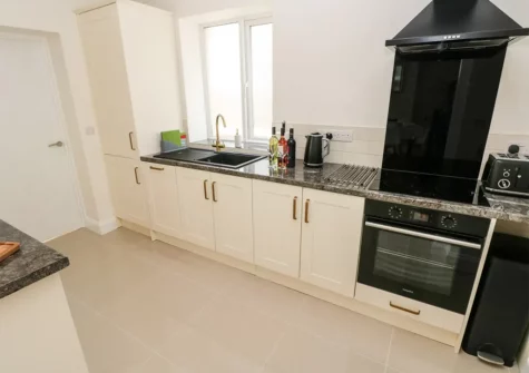 The kitchen at Larkhill, Tenby