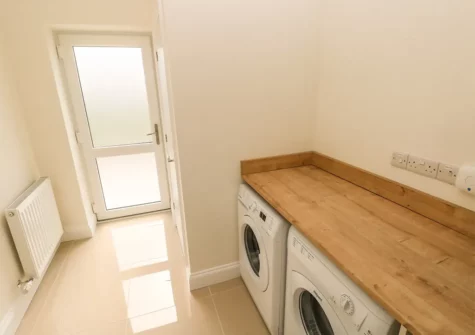The utility room at Larkhill, Tenby