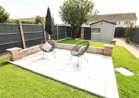 The garden at Larkhill, Tenby