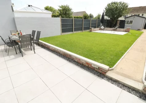 The garden at Larkhill, Tenby