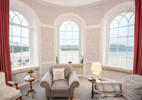 The living room at Laston House 2, Tenby