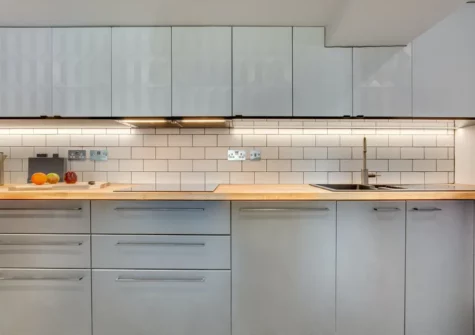 The kitchen at Laughing Seagull, Saundersfoot