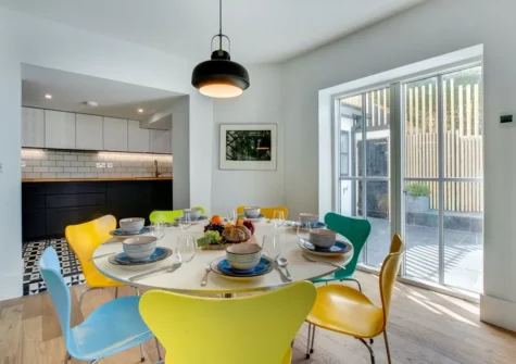 The dining area at Laughing Seagull, Saundersfoot
