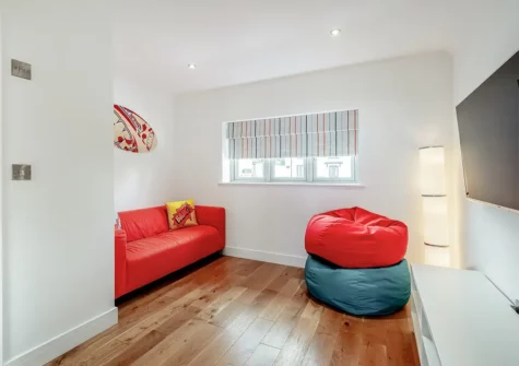 The games room at Lexden, Saundersfoot