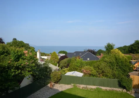 The view from the balcony at Lexden, Saundersfoot