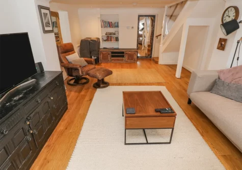 The living room at Little Bobbins, Saundersfoot