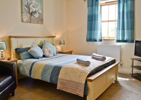 Bedroom #1 at Llanlliwe Cottage, Henllan Amgoed