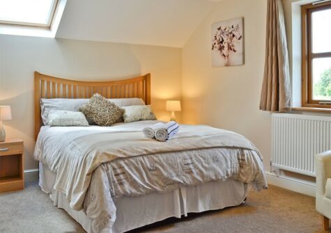 Bedroom #4 at Llanlliwe Cottage, Henllan Amgoed