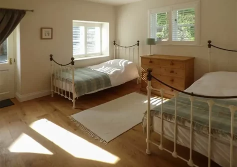 Bedroom #3 at Llety'r Llwynog, Llanfallteg West
