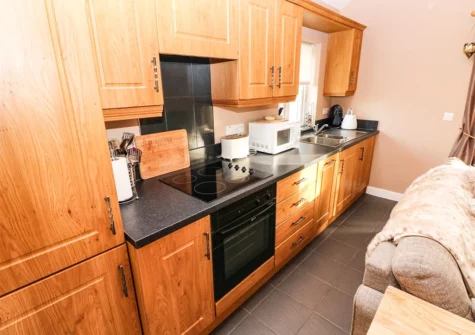 The kitchen at Love Cottage, Redberth