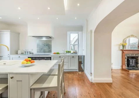 The kitchen at Lower Nash Farmhouse, Lower Nash