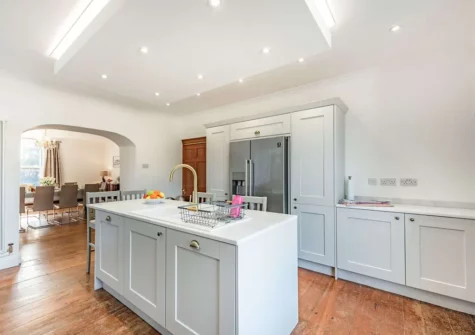 The kitchen at Lower Nash Farmhouse, Lower Nash
