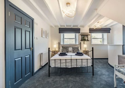 Bedroom #2 at Lower Nash Farmhouse, Lower Nash