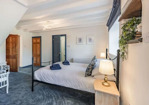 Bedroom #2 at Lower Nash Farmhouse, Lower Nash