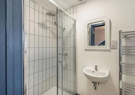 Bedroom #2 en-suite at Lower Nash Farmhouse, Lower Nash