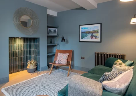 The second living room at Major House, Newport