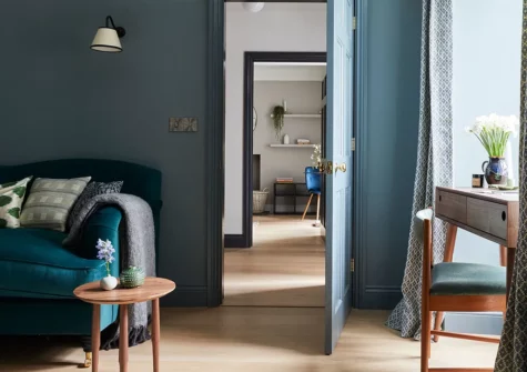 The second living room at Major House, Newport