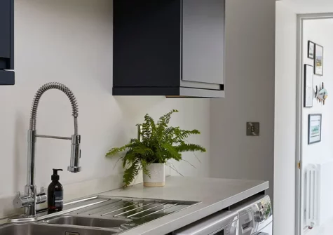 The utility room at Major House, Newport