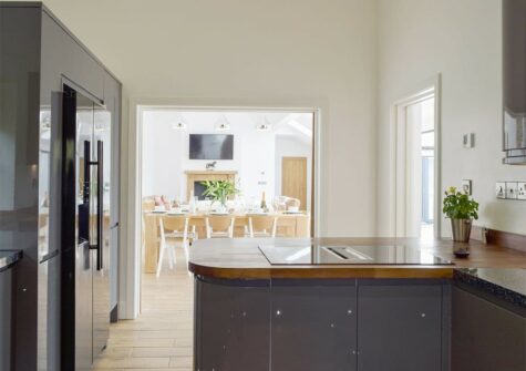 The kitchen at Manor Lodge Stables, Wiston