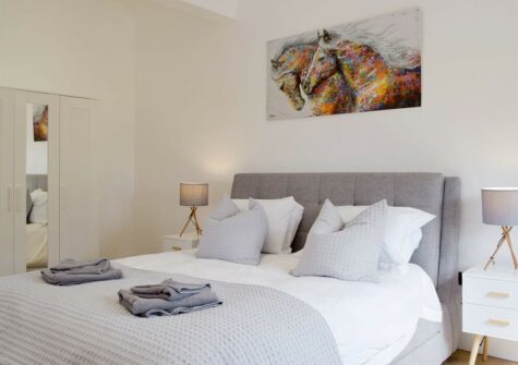 Bedroom #1 at Manor Lodge Stables, Wiston