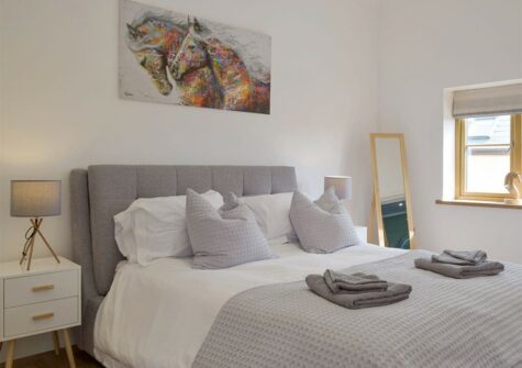 Bedroom #1 at Manor Lodge Stables, Wiston