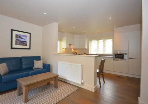 The living area at Manx Shearwater, Saundersfoot