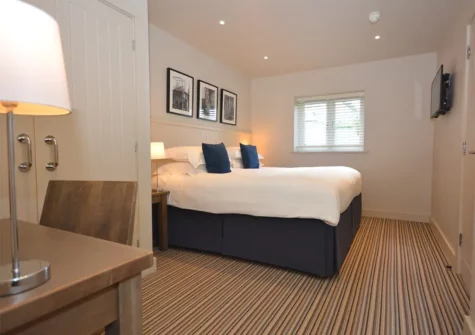 The bedroom at Manx Shearwater, Saundersfoot