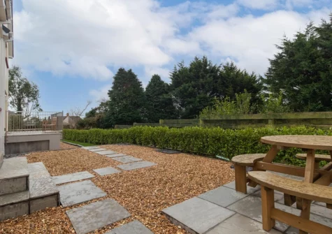The patio & alfresco dining area at Maynor, Kilgetty