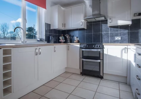 The kitchen at Maytree Cottage, Tenby