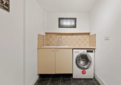The laundry room at Meadow Farm, Tenby