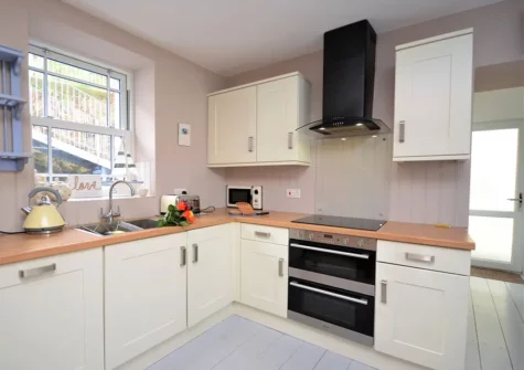 The kitchen at Millbank Cottage, Llanstadwell