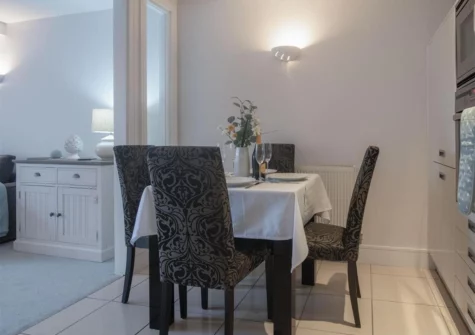 The dining area at Minarvon, Saundersfoot