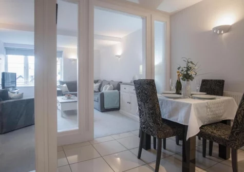 The dining area at Minarvon, Saundersfoot