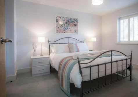 Bedroom #1 at Minarvon, Saundersfoot