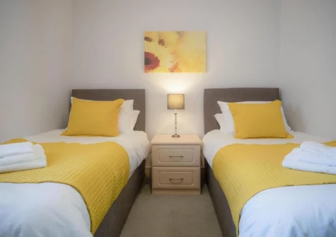 Bedroom #2 at Minarvon, Saundersfoot