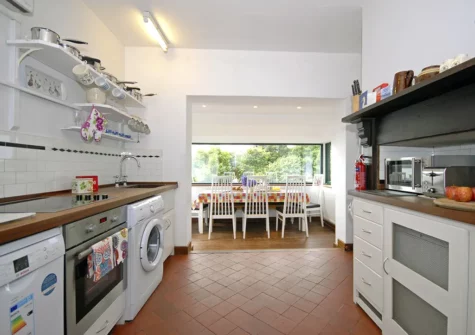 The kitchen at Monkstone View, Saundersfoot