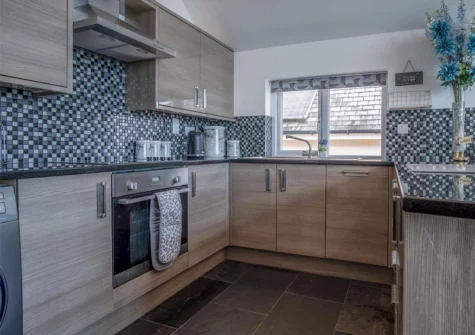 The kitchen at Nautilus, Pendine