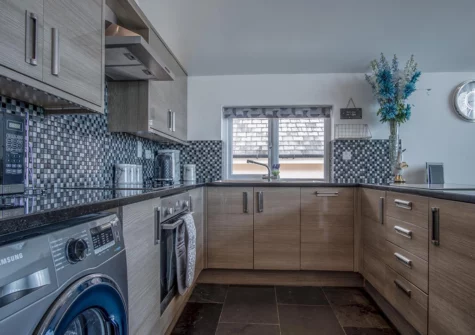 The kitchen at Nautilus, Pendine