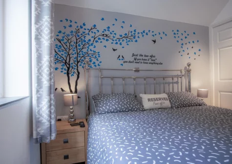 Bedroom #1 at Nautilus, Pendine