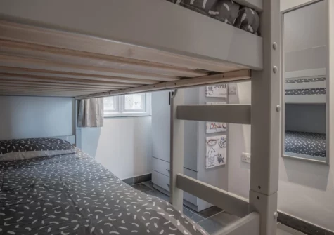 Bedroom #2 at Nautilus, Pendine