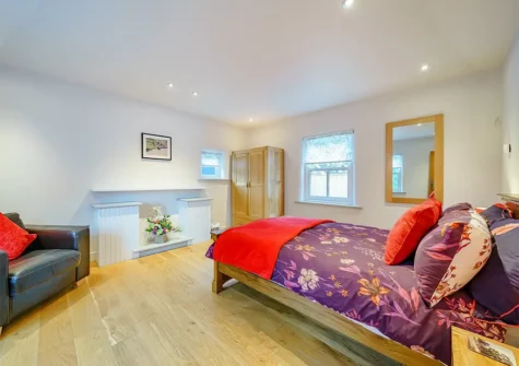 Bedroom #2 at Oak Tree House, Saundersfoot