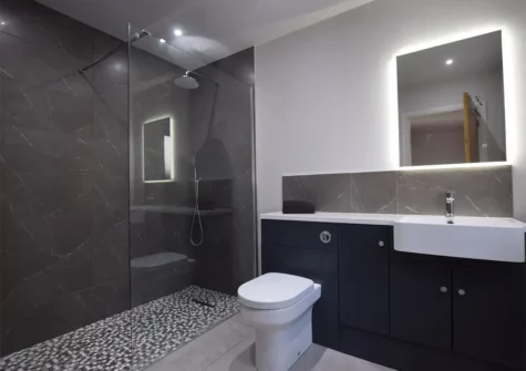 Bedroom #2 en-suite at Oak Tree House, Saundersfoot