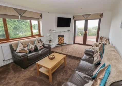 The living area at Oakland Cottage, Wisemans Bridge