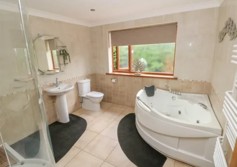 The bathroom at Oakland Cottage, Wisemans Bridge