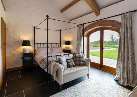 Bedroom #1 at Orchard Barn, St Florence