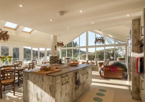 The kitchen at Oswald House, Little Haven