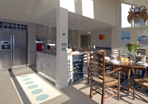 The dining area at Oswald House, Little Haven