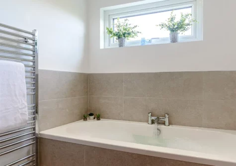 Bedroom #1 en-suite at Pebble Hill View, Saundersfoot