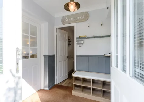 The enterance hallway at Pebble Hill View, Saundersfoot